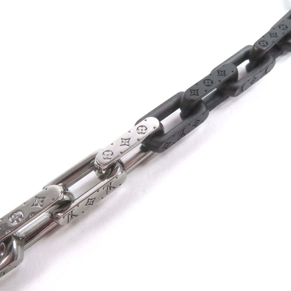 LOUIS VUITTON Black Monogram Necklace - Picture 5 of 7